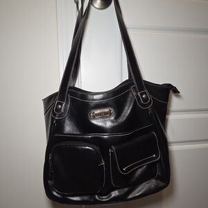 Black Leather Women's Bag